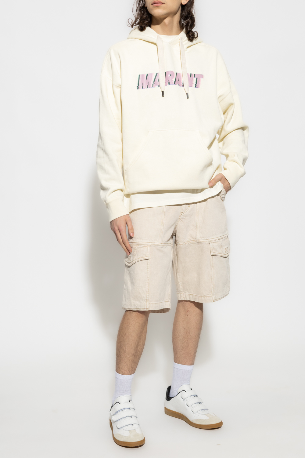 スウェット・トレーナー MARANT 'Miley' hoodie Beige Men's Miley hoodie | MARANT | 24S
